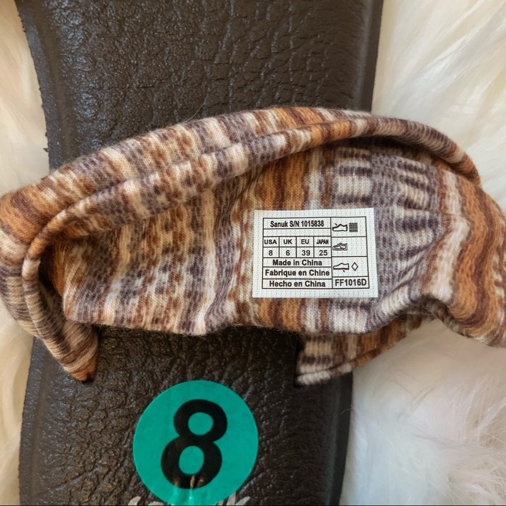 Sanuk Yoga Mat Sandals - Size 8 - Picture 7 of 7